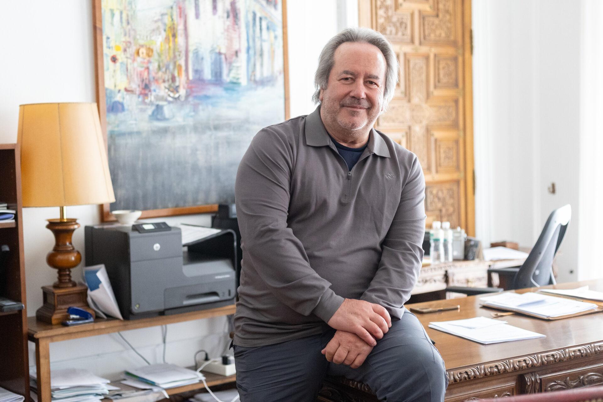 Francisco Guarido, alcalde de Zamora. / JL LEAL / ICAL