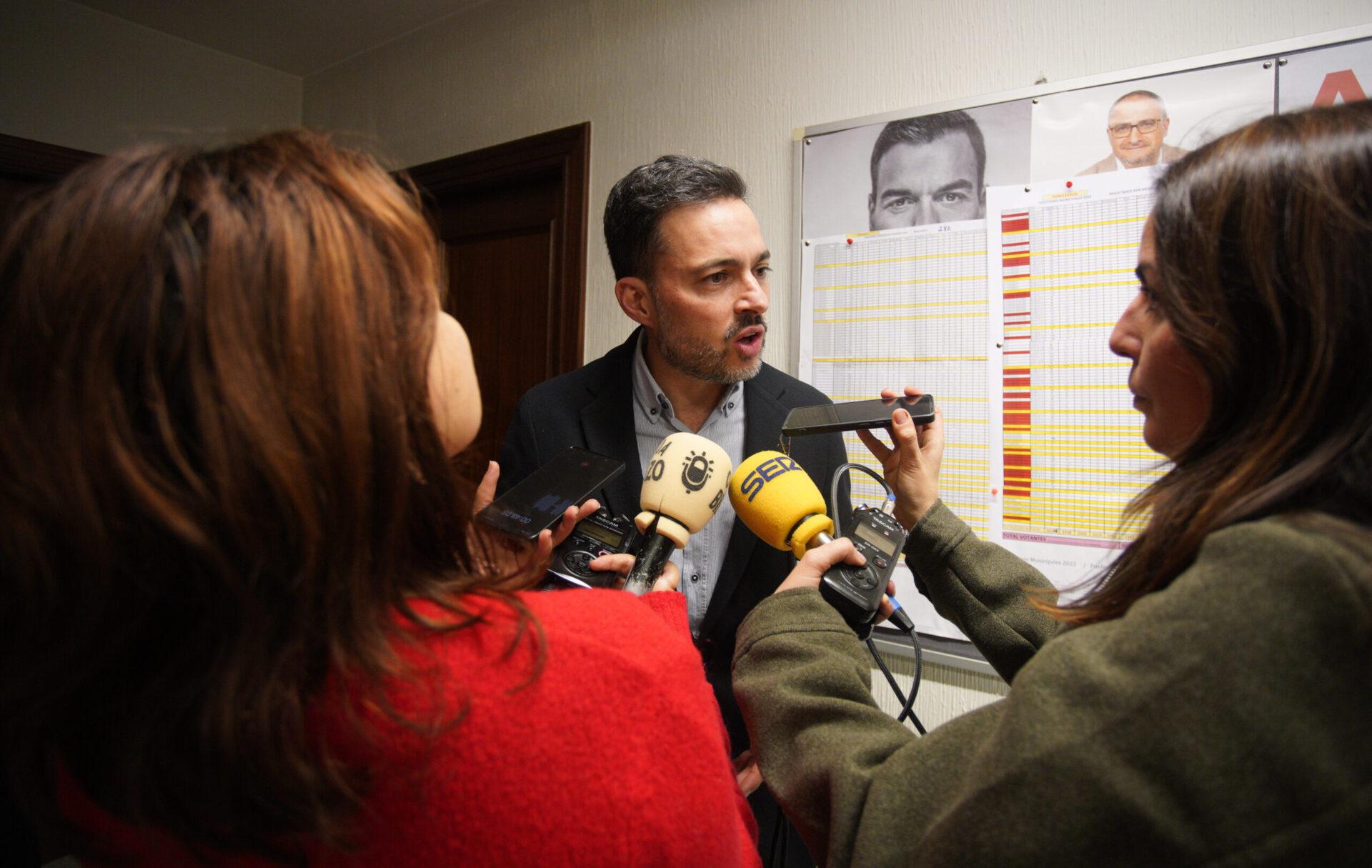Diego Moreno (PSOE) en una foto de archivo. / CÉSAR SÁNCHEZ