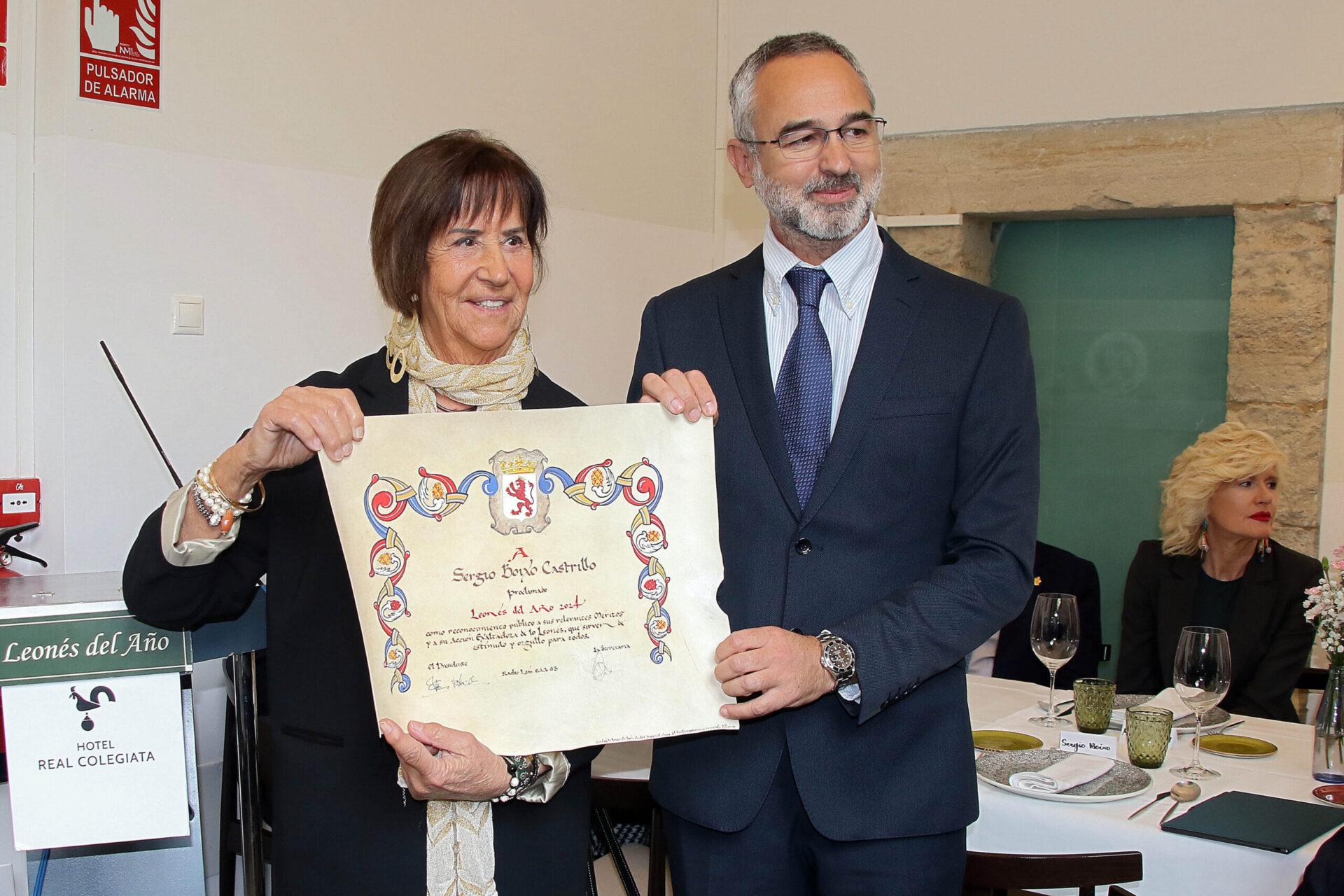El director científico de Computación Cuántica de Google, Sergio Boixo recibe el premio Leonés del Año 2024.