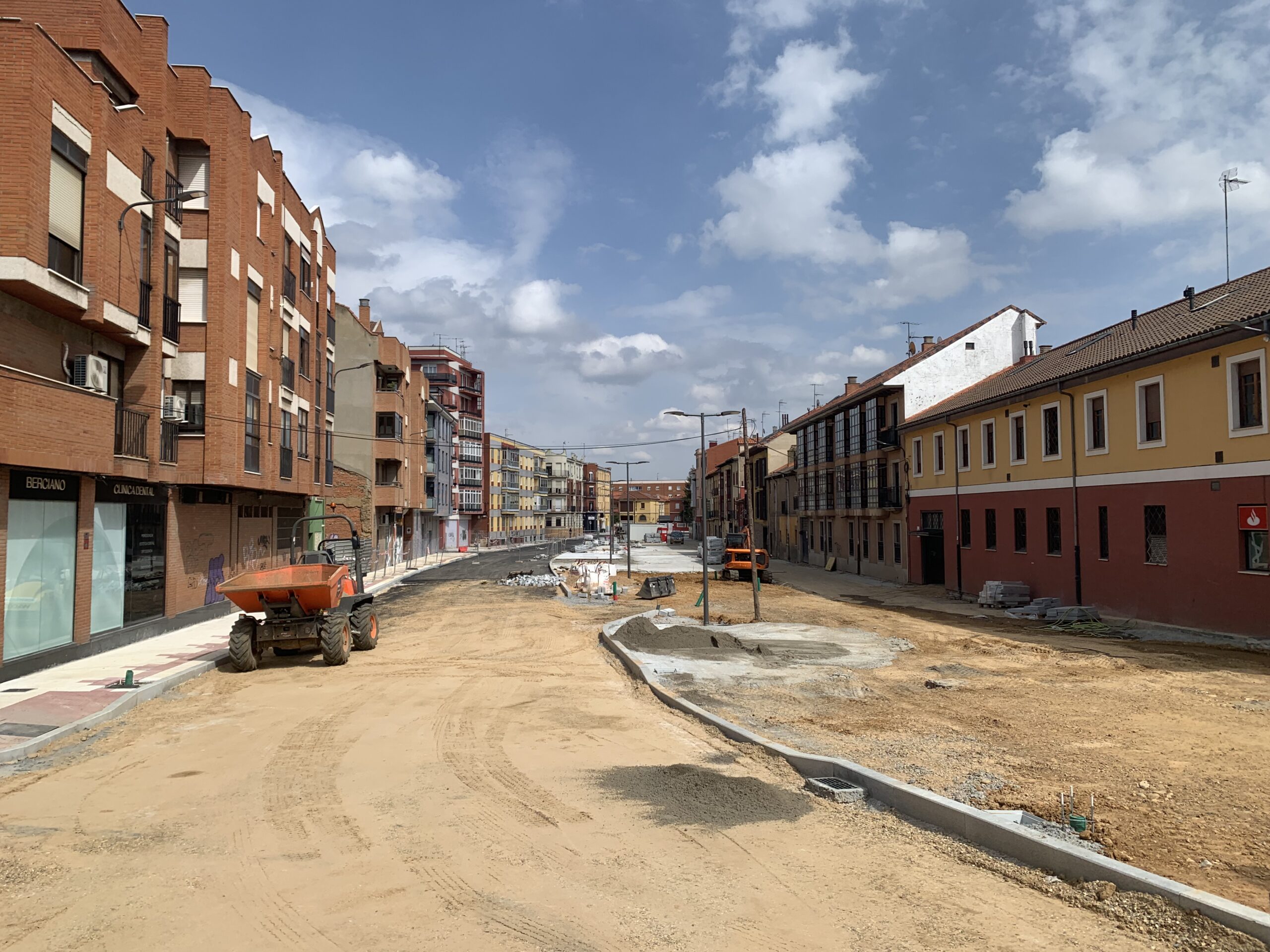 Obras de la Ronda Interior de León. / LEON24HORAS