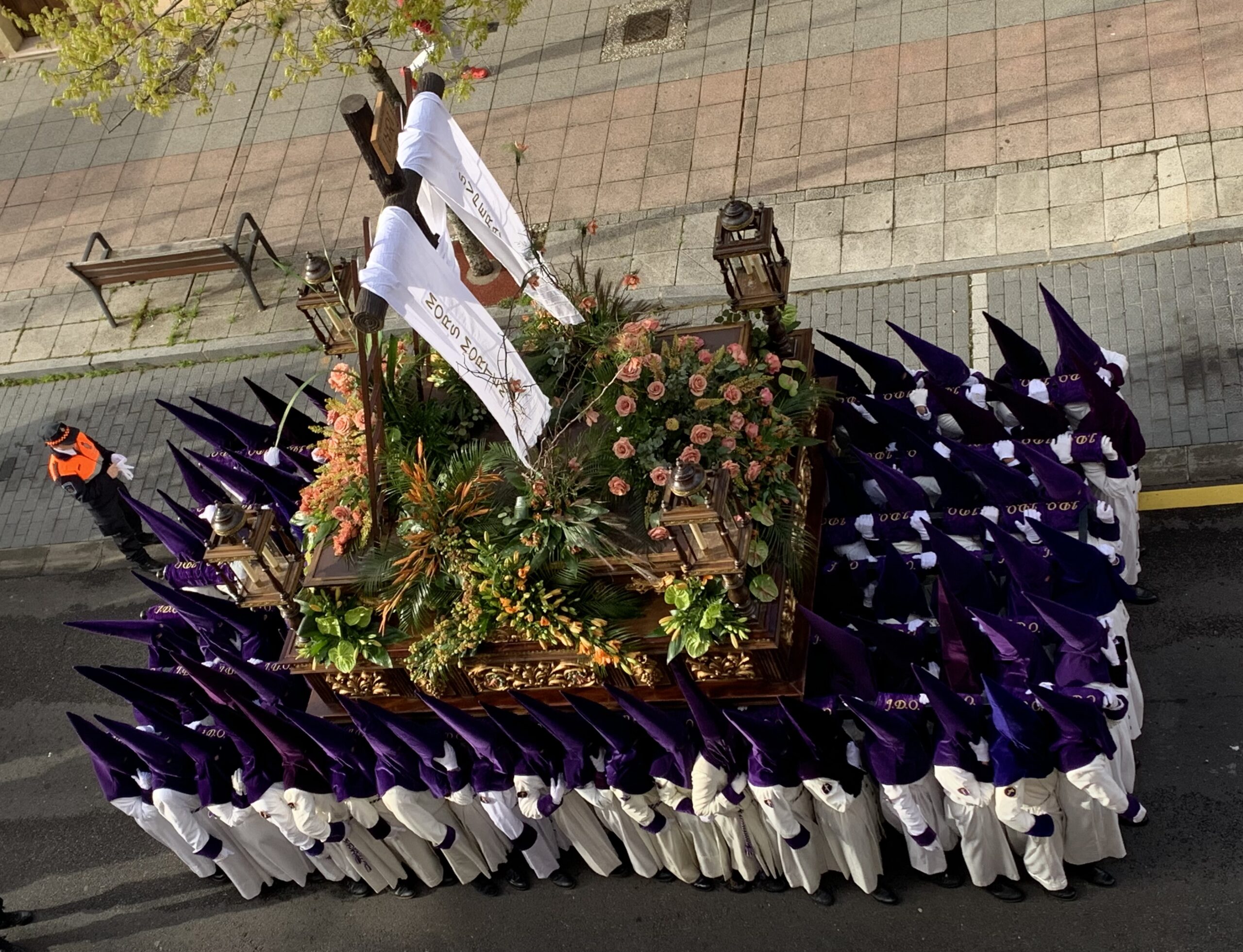 Procesión de El Encuentro de Jesús Divino Obrero este Sábado Santo en León. / LEÓN24HORAS