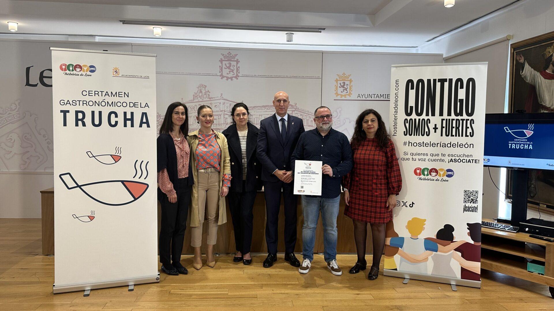 Presentación del Certamen de la Trucha de León. / AYTO. LEÓN