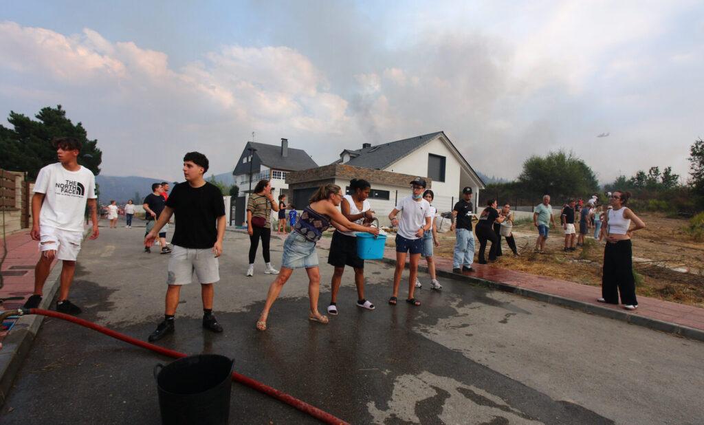 Incendio en Molinaseca (León) ICAL 
