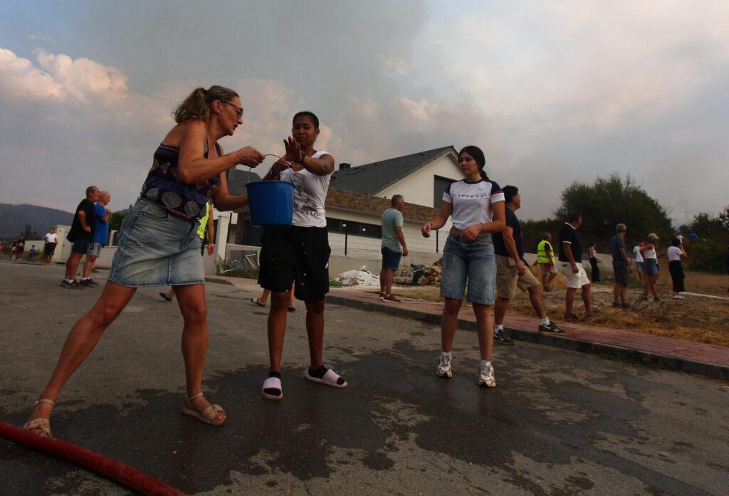 Incendio en Molinaseca (León) ICAL 