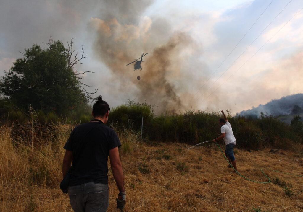 Incendio en Molinaseca (León) ICAL 