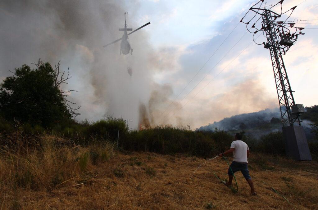 Incendio en Molinaseca (León) ICAL 
