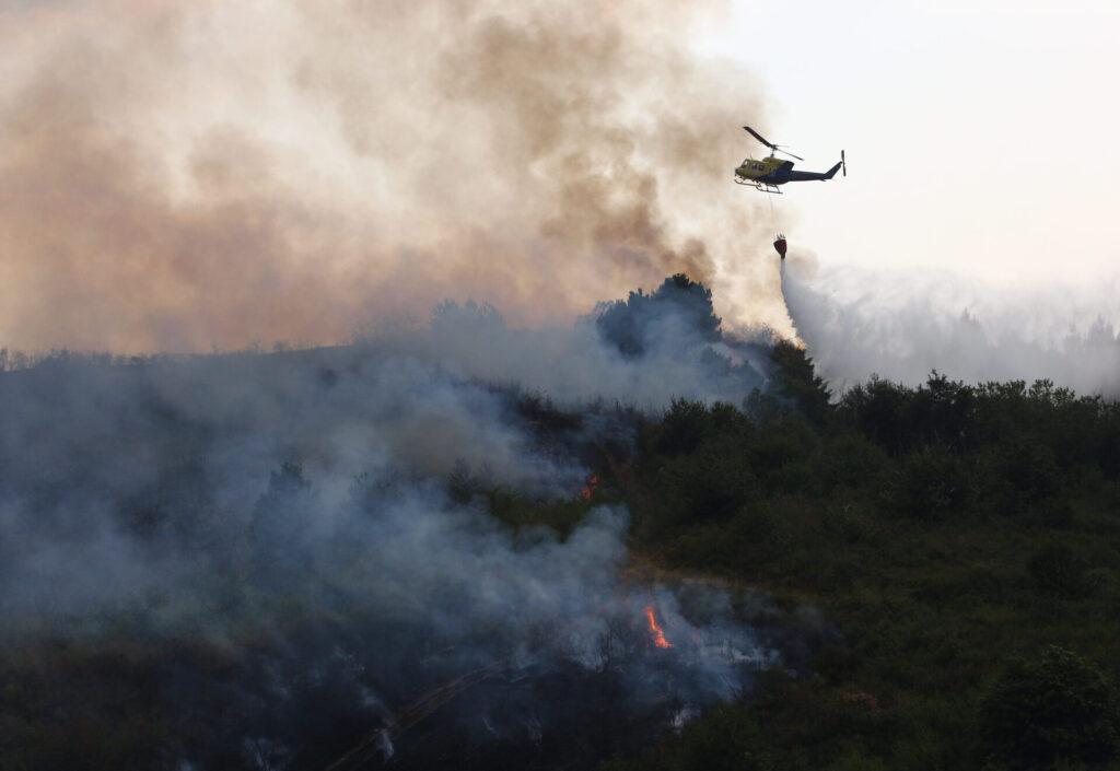Incendio en Molinaseca (León) ICAL 