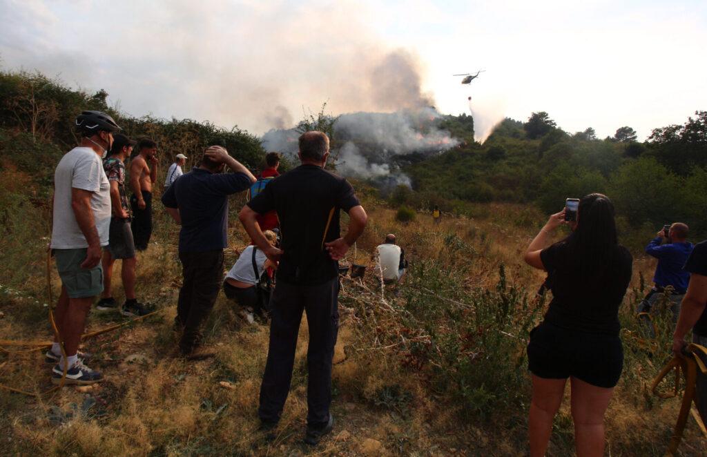 Incendio en Molinaseca (León) ICAL 