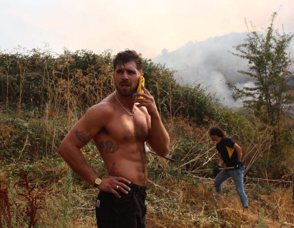 Incendio en Molinaseca (León) ICAL 
