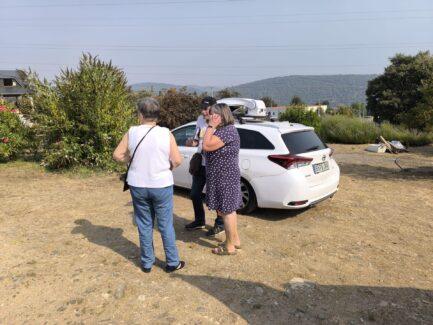 Maribel, vecina de Carucedo. | E.M.