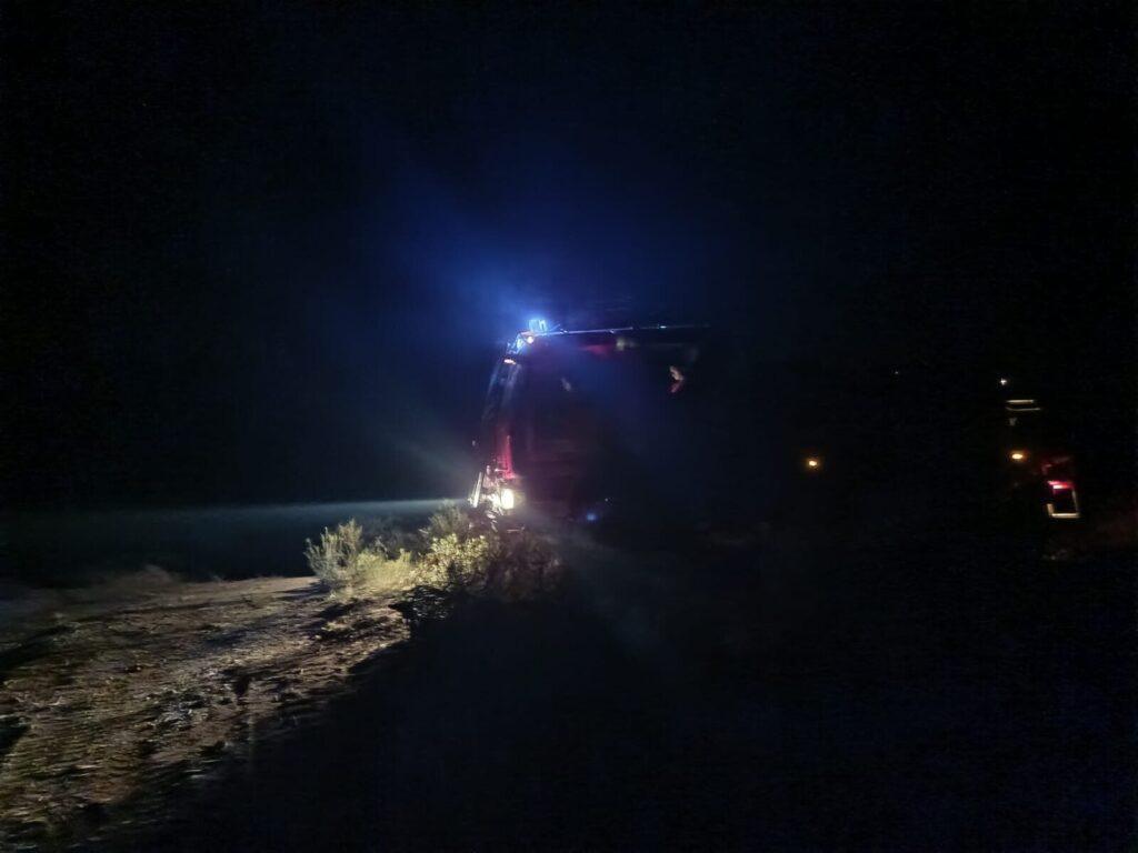 La UME trabaja bajo condiciones de visibilidad reducida.Subdelegación del Gobierno.