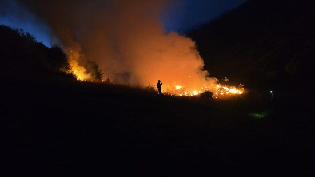 La UME trabaja bajo condiciones de visibilidad reducida.Subdelegación del Gobierno.