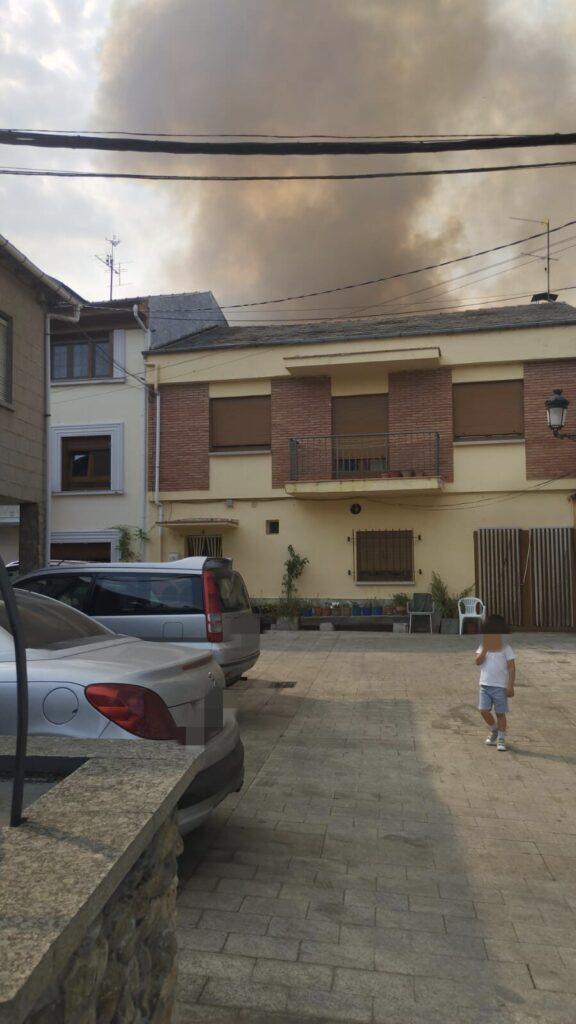 Incendio de Molinaseca. EV.