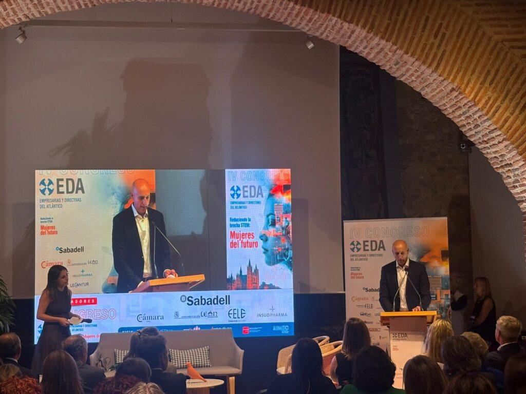 IV Congreso de Empresarias y Directivas del Atlántico (EDA). Organizado por la Asociación de Empresarias Leonesas (ASELE). León 24 horas.