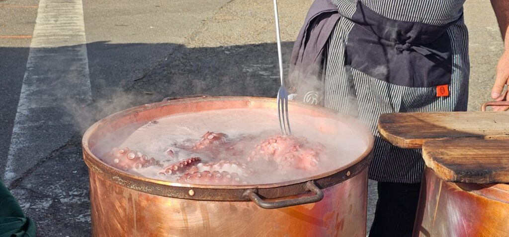 Ambiente en la 40ª Feria del Pimiento Morrón de Fresno de la Vega, donde los pimientos y la gastronomía fueron protagonistas.