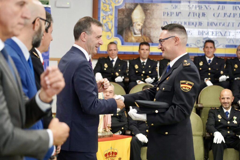 Festividad de los Ángeles Custodios, patrones de la Policía Nacional. Campillo/ ICAL