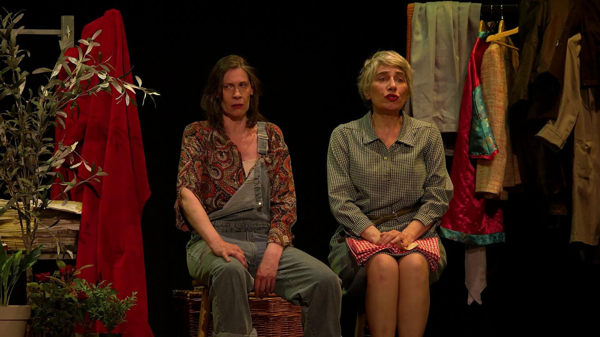 Teresa González y Natalia Hernández.