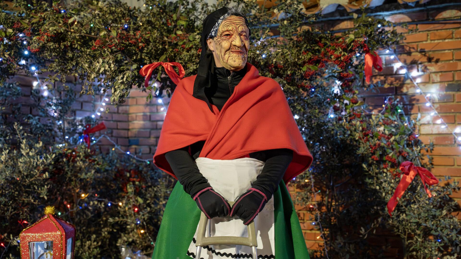 La Vieja del Monte llega al Barrio de la Peregrina de Sahagún | APL - Leon24Horas