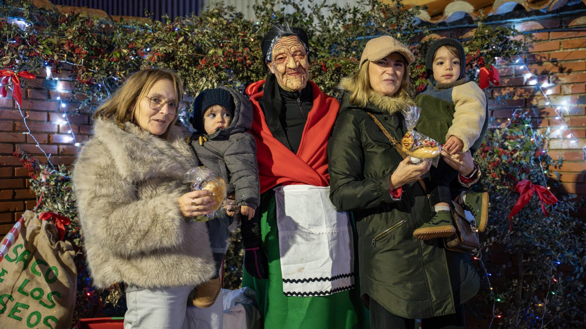 La Vieja del Monte llega al Barrio de la Peregrina de Sahagún | APL - Leon24Horas