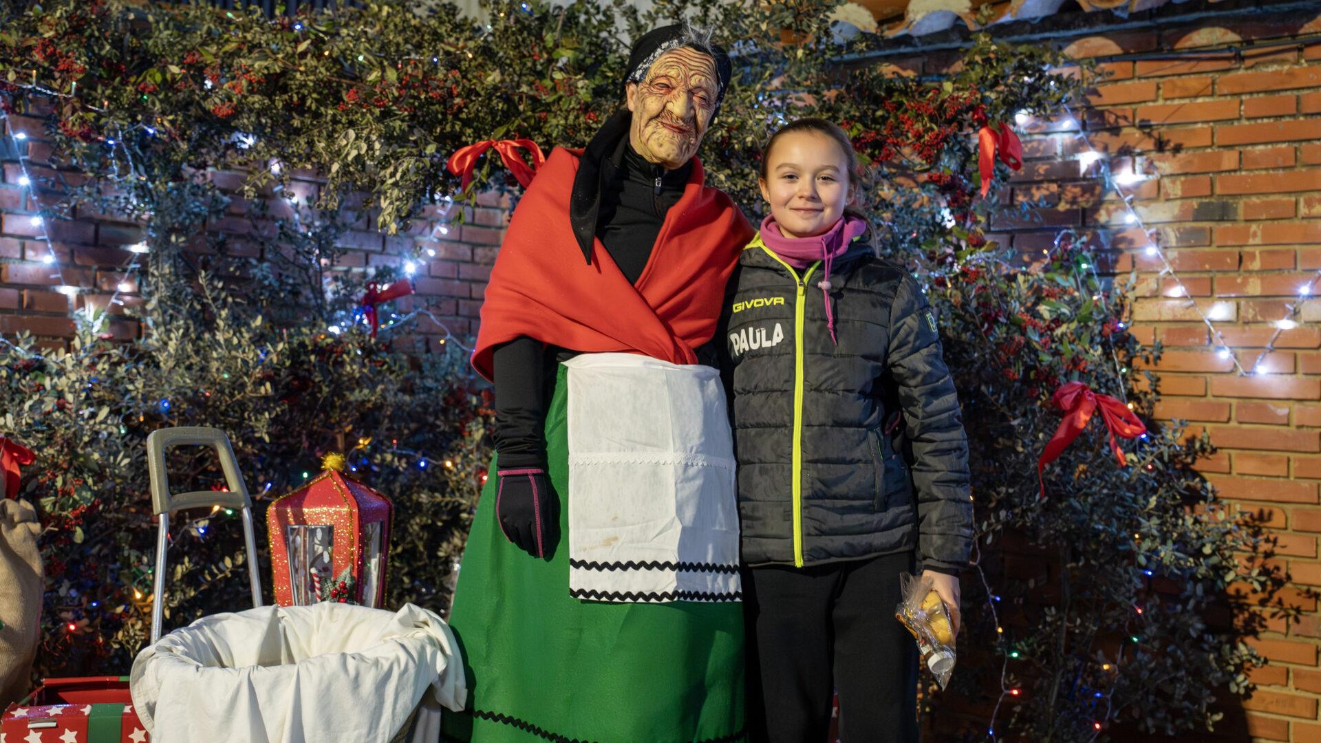 La Vieja del Monte llega al Barrio de la Peregrina de Sahagún | APL - Leon24Horas