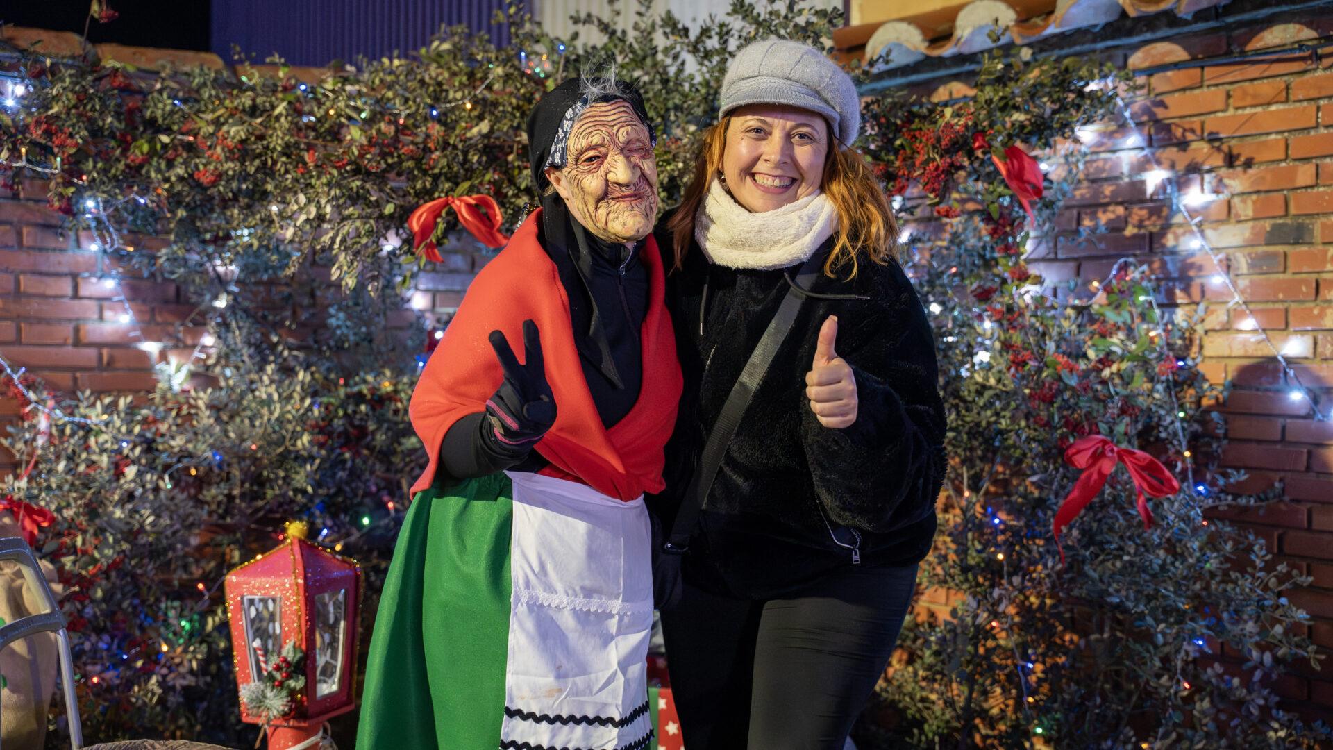 La Vieja del Monte llega al Barrio de la Peregrina de Sahagún | APL - Leon24Horas